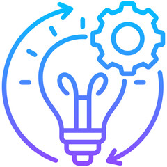 Lean Management Icon