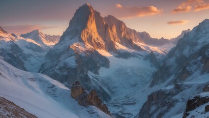 Obraz premium Alps Dolomites during daylight