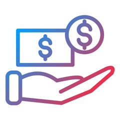 Obraz premium Subscription Model Line Icon Style
