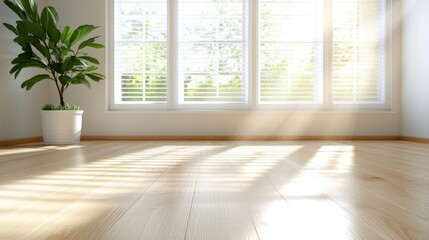 Fototapeta premium Bright sunny interior room