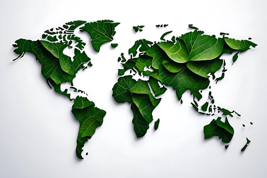 Green World A Nature Based Earth Global Concept