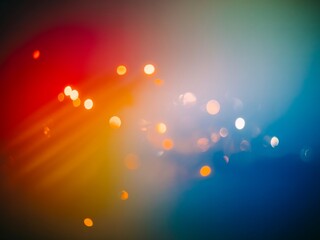 Fototapeta premium Abstract colorful bokeh lights background design