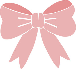 pink ribbon bow