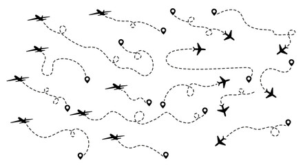 The flight is normal. The plane is heading for landing.