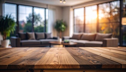 木の温もりあふれるリビング / 朝陽差し込むくつろぎ空間 / 自然と調和するインテリア