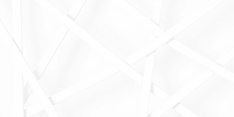 Fototapeta premium Clean, minimalist backdrop of intersecting white lines forming abstract geometric shapes, backdrop, graphic