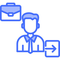 Internal Job solid icon