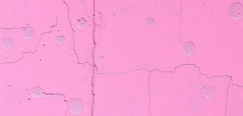 Obraz premium Textured pink wall, weathered paint, vibrant blue sky contrast, exterior, daytime