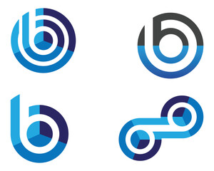 Movie record symbols logo and icons template