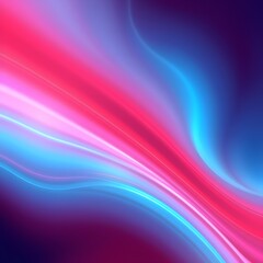 Obraz premium Abstract Neon Light Trails Background