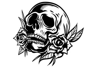 Skull Flowers