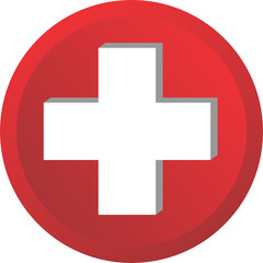 Obraz premium Hospital icon medical design logo