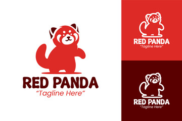 Professional Red Panda Logo for Creative Business Branding
