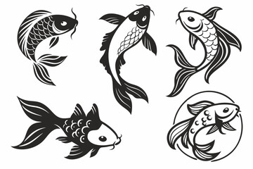 set of tribal tattoo