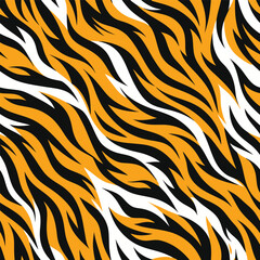 Tiger stripes seamless
