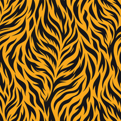Tiger stripes seamless