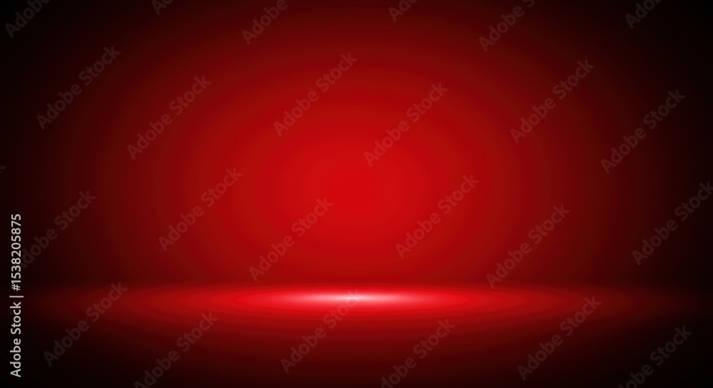 Poster abstract red background dramatic gradient studio photography backdrop for design projects and presen