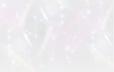 Png Rainbow light and white dust. Png The crystal shimmers with a rainbow effect. Png Background with bokeh light effect png. Gorgeous Christmas glowing dust background.	Png Rainbow light crystal