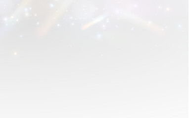 Png Rainbow light and white dust. Png The crystal shimmers with a rainbow effect. Png Background with bokeh light effect png. Gorgeous Christmas glowing dust background.	Png Rainbow light crystal