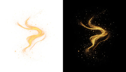 Curve, cycle, line, dynamic, and gold bring this flowing PNG to life. A shiny PNG Overlay with transparent swirl and energy perfect for magical, festive, or futuristic design themes.