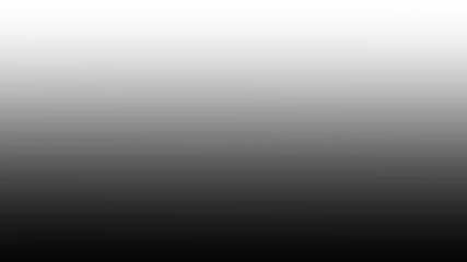 Gordijnen Black to white vertical gradient abstract background. Smooth grayscale transition. Ombre fade effect from dark bottom to light top. Minimal monochrome backdrop. Noise-free blend. Neutral tone gradient © Background & Texture