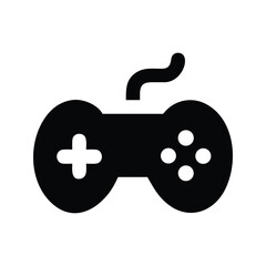 Game Controller icon. Simple handheld game controller icon for social media, app, and web design. Vector illustration. Joystick Game Controller Toy Outline Icon Vector Illustration.