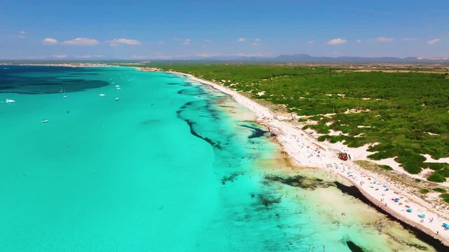 Es Trenc, Mallorca, Majorca, Balearic Islands, Spain