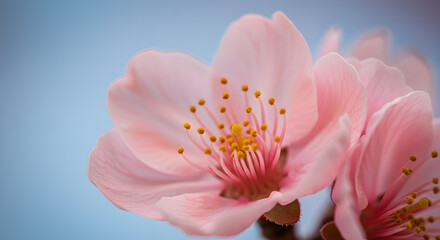 Delicate Pink Blossom Close-Up Photography of a Stunning Flower