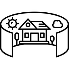 Virtual Property Tour Icon