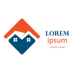 simple and elegant housing logo design