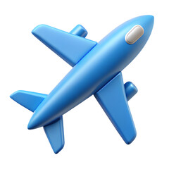 3D Airplane Icon