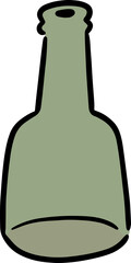 Illustration of glass bottle
