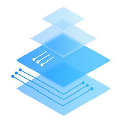 3D Box Rectangle Glassmorphism UI Icon Sign and Symbol Design Illustrator Png Svg	
