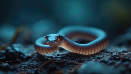 Fototapeta premium A Slow worm
