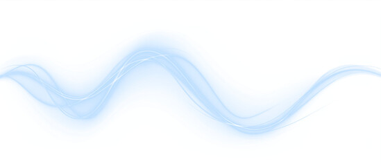 Blue, wave, light, line, and wind shape this dynamic PNG. A radiant PNG Overlay with transparent swirl—ideal for magic, futuristic energy, or storm-inspired visual effects