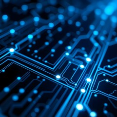 Obraz premium circuit board background