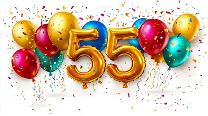 Vibrant Balloons and Festive Decorations for Celebrations and Special Events Displayed Joyfully