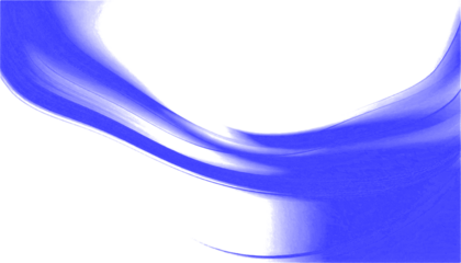 Magical blue gradient on a transparent background, illustration. AI