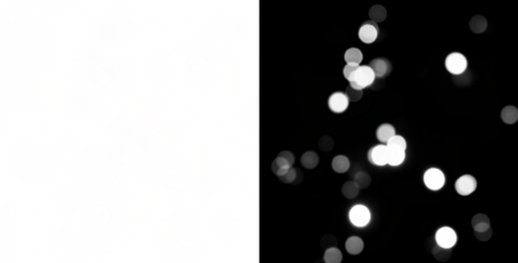 White, glow, glistering, flare, light shine in an abstract magical scene. Perfect for festive design. PNG Overlay with transparent background. Includes white, glow, glistering, flare, light.