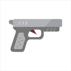 Pistol Vector Icon