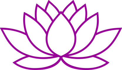 lotus flower vector illustration transparent 