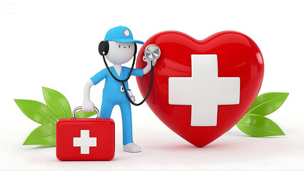 doctor with heart