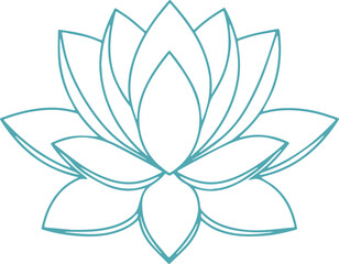 lotus flower vector illustration transparent 