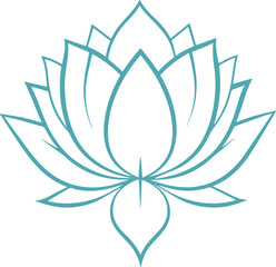 lotus flower vector illustration transparent 