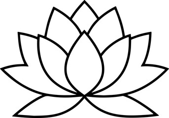 lotus flower vector illustration transparent 