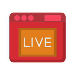 Live Vector Icon