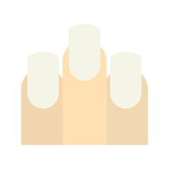 Fototapeta premium Nail Vector Icon