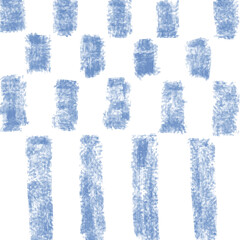 手描きペイントの青い長方形模様　Adobe Illustrator Artwork