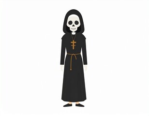 nun's skeleton

