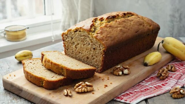 Banana bread.
